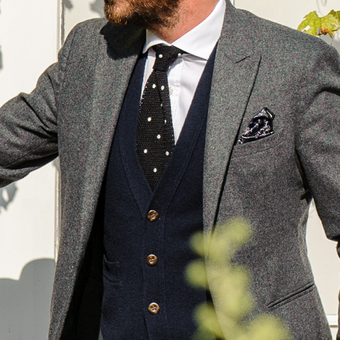 3 Ties To Wear With a Grey Jacket