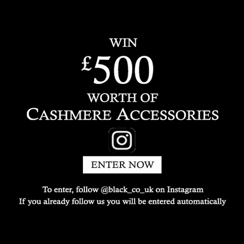 Win £500 Worth of Cashmere Accessories