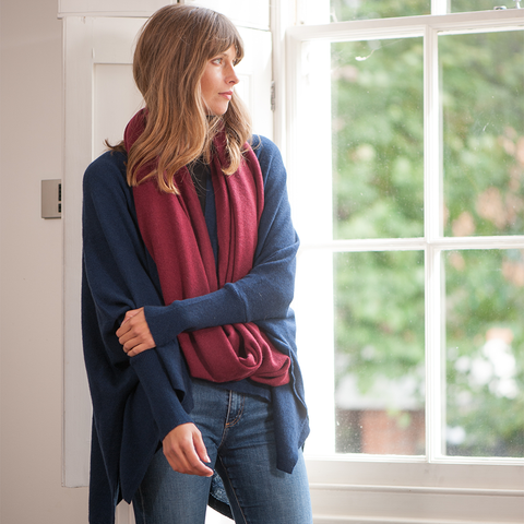 Colour Combinations | Navy & Burgundy