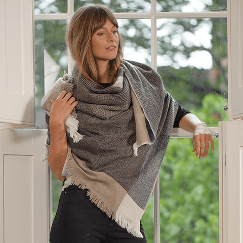 The Go-To Accessory: The Oversized Scarf