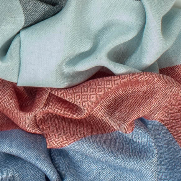 The Carlisle Fine Wool and Silk Scarf