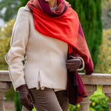The Check Set - Earth Tones Italian Cashmere Scarf