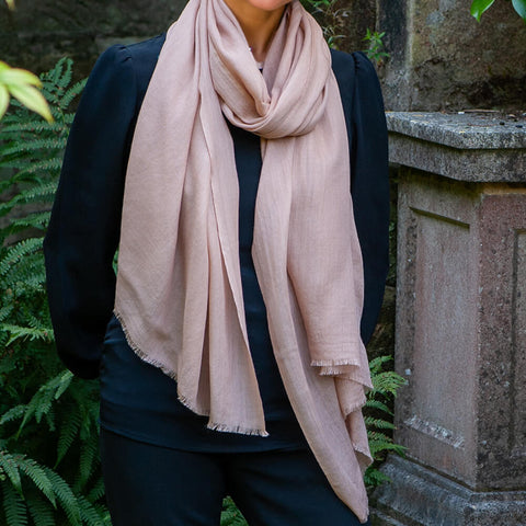 The Spice Route Quintet - Cinnamon Cashmere and Silk Wrap