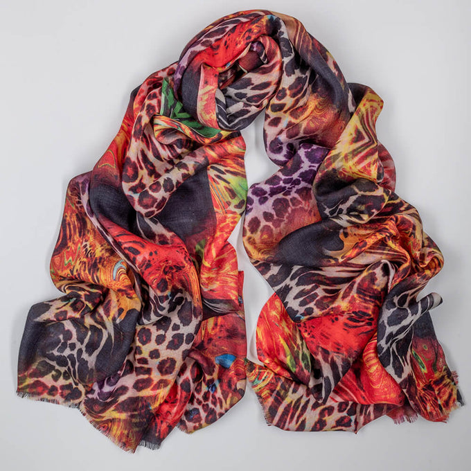 IMPERFECTLY YOURS: Amber Trail Cashmere and Silk Wrap