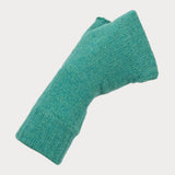 Ladies Kelly Green Cashmere Mittens