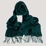 Forest Green Scottish Cashmere Scarf