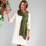 Olive Tree Cashmere and Silk Wrap