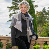 The Check Set - Mono Tones Italian Cashmere Scarf