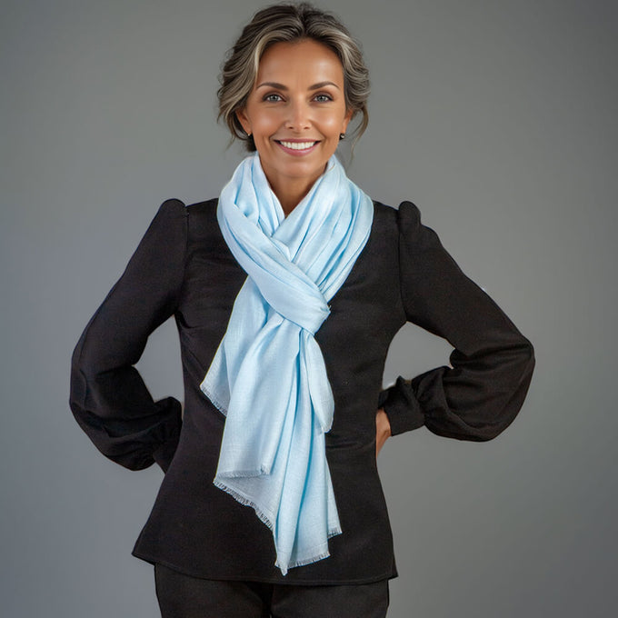 Baby Blue Modal Wrap