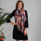 The Liberty Print Quartet – The Paisley Cashmere and Silk Wrap