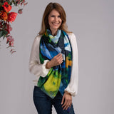 IMPERFECTLY YOURS: The Abstract Trilogy - Sunburst Cashmere and Silk Wrap