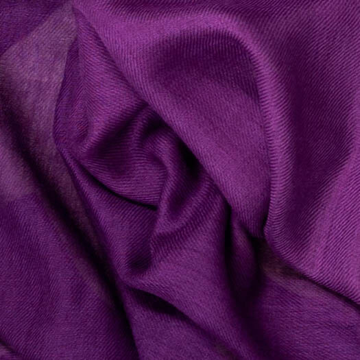 Vibrant Violets Shaded Cashmere and Silk Wrap