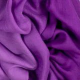 Purple Pizzazz Shaded Cashmere and Silk Wrap