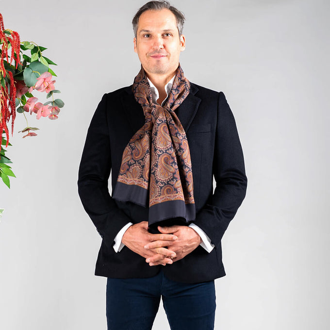 Valenza Italian Silk Twill Scarf