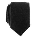 Black Knitted Cashmere Tie