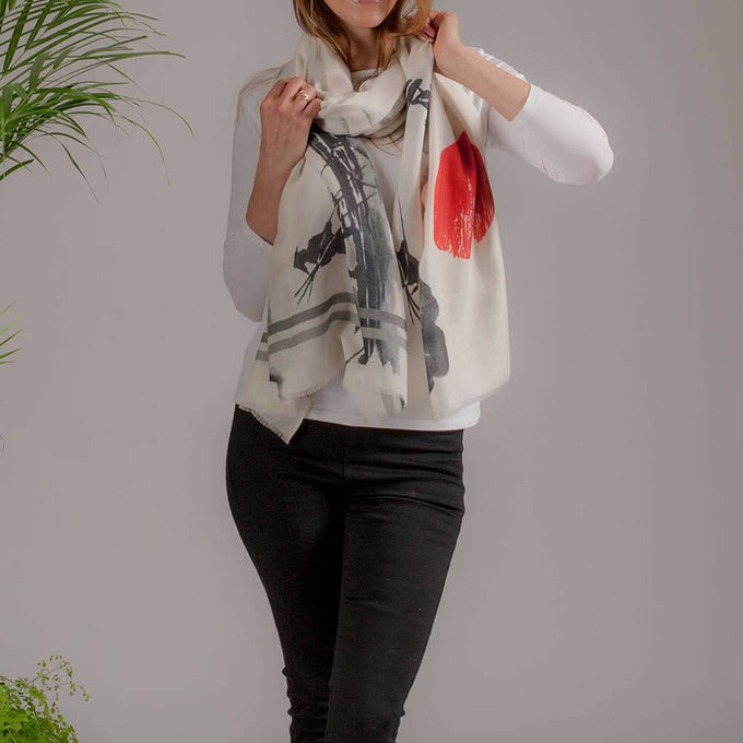 IMPERFECTLY YOURS: The Boatmen Cashmere and Silk Wrap