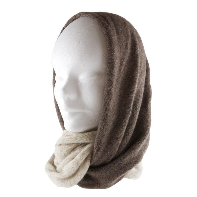Praline and Cream Cashmere Snood