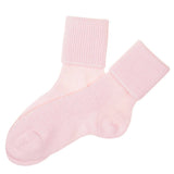 Barely Pink Cashmere Bed Socks