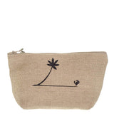 Biarritz Medium Linen Make Up Bag