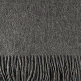 Mid Grey Cashmere Scarf