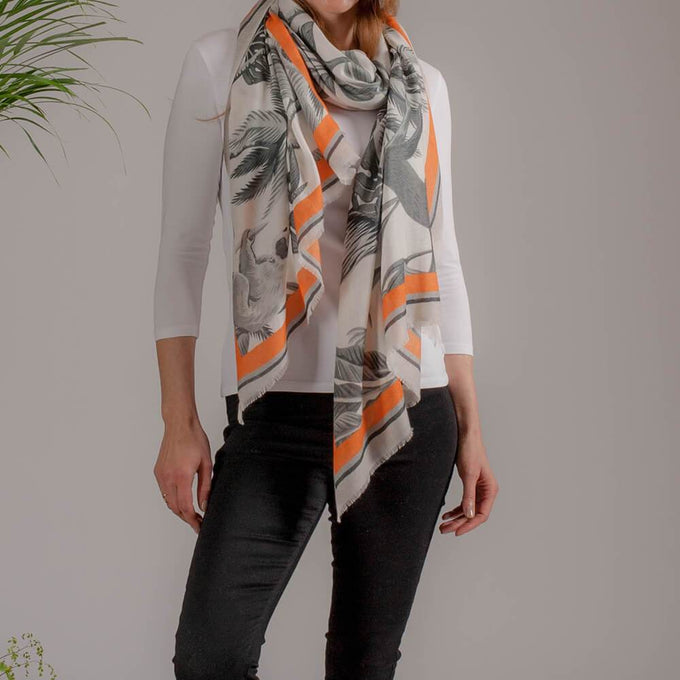 IMPERFECTLY YOURS: Monkey Business Cashmere and Silk Wrap