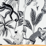 IMPERFECTLY YOURS: The Safari Set - Monkey Business Silk Scarf
