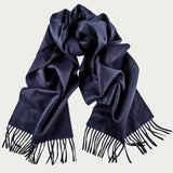 Navy Cashmere Scarf