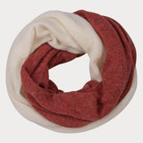 Berry and Cream Cashmere Snood