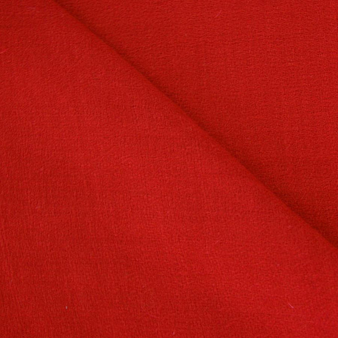 Postbox Red Handwoven Cashmere Shawl