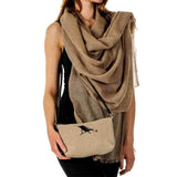 Biarritz Linen Shoulder Bag