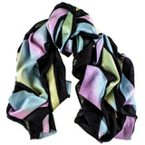 Tulian Hand Painted Silk Applique Cashmere Wrap
