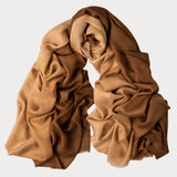 Espresso to Latte Shaded Cashmere and Silk Wrap
