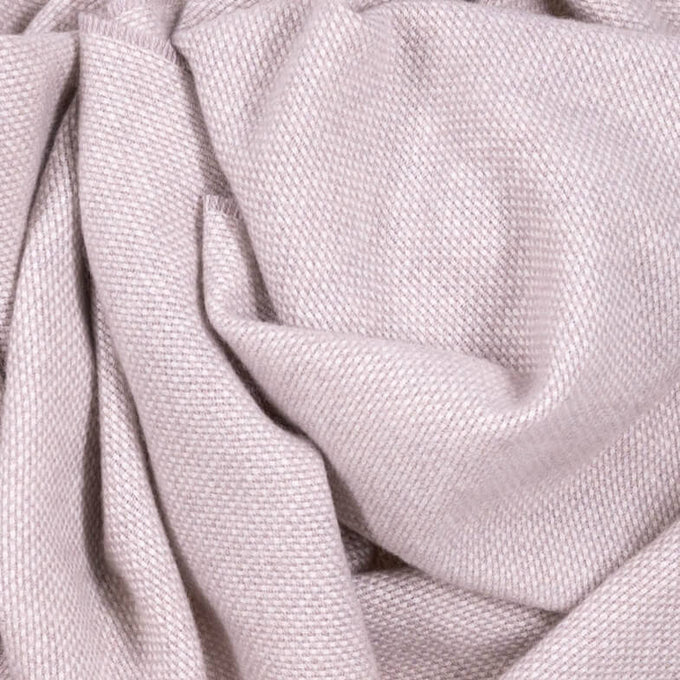 Nude and Ivory Interwoven Cashmere Scarf