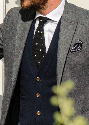 3 Ties To Wear With a Grey Jacket
