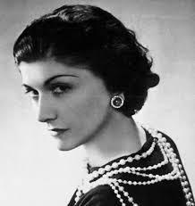 Coco Chanel on Black