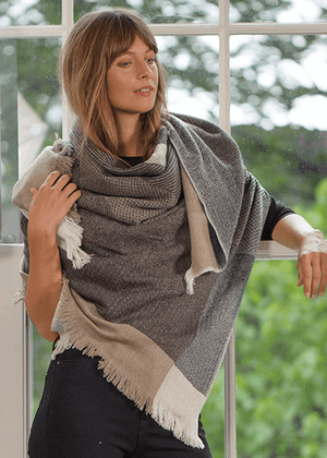 The Go-To Accessory: The Oversized Scarf
