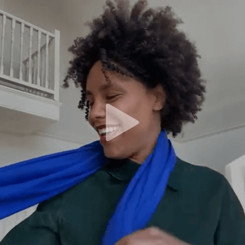 Watch How To Wear Your Cashmere & Silk Wrap
