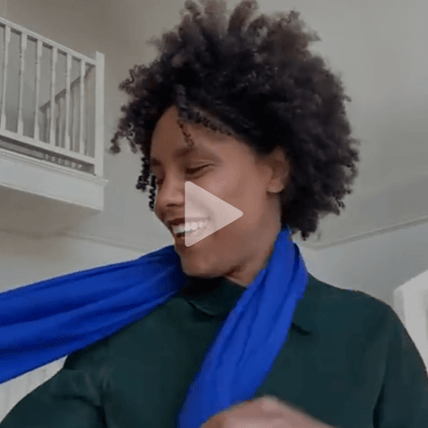 Watch How To Wear Your Cashmere & Silk Wrap