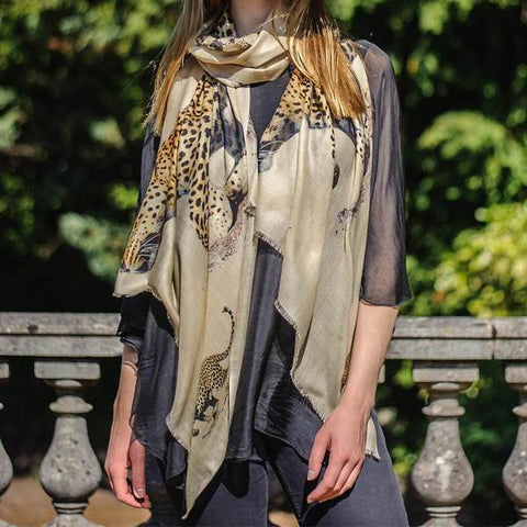 Collection Review: Cashmere & Silk Animal Print Scarves