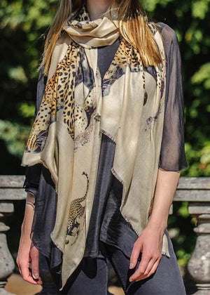Collection Review: Cashmere & Silk Animal Print Scarves