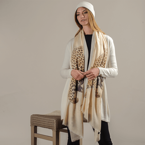 The Leopard Print Silk Scarf - A Style Favourite