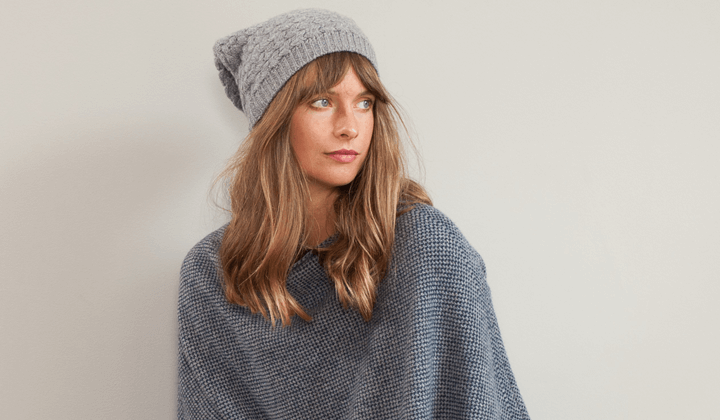 Women's Hats | Black, Grey and Brown Cashmere Beanies Women – Black.co.uk