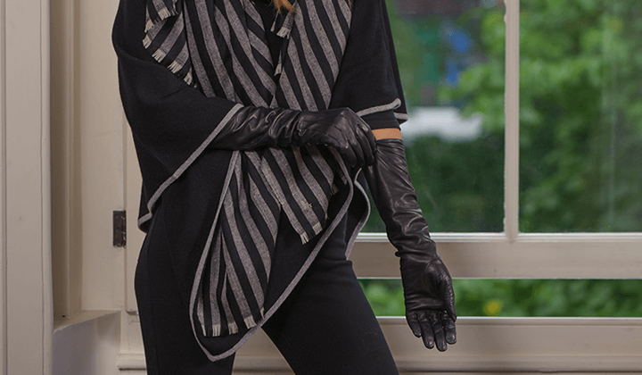 Women's Long Leather Gloves