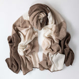 The Check Set - Neutral Tones Italian Cashmere Scarf