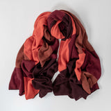The Check Set - Earth Tones Italian Cashmere Scarf