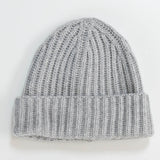 Grey Luxe Italian Cashmere Beanie