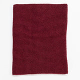 Burgundy Luxe Italian Cashmere Collar