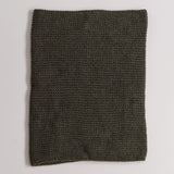 Olive Green Luxe Italian Cashmere Collar