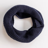 Navy Luxe Italian Cashmere Collar