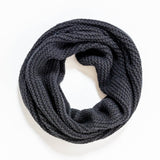 Black Luxe Italian Cashmere Collar